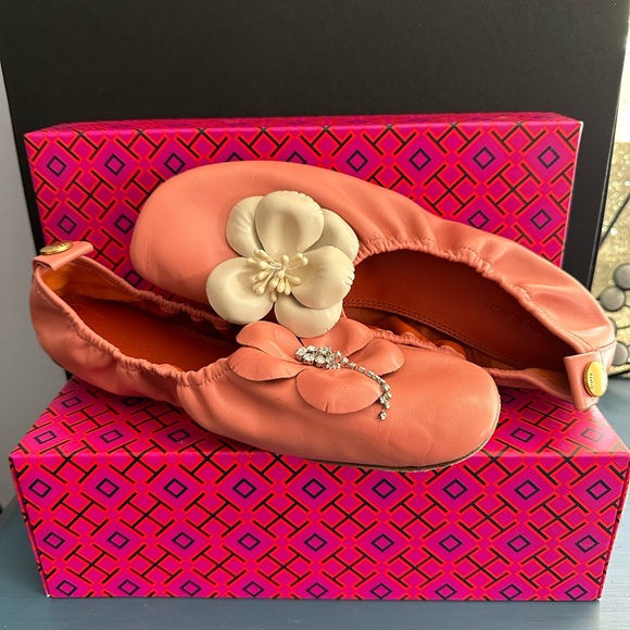 TORY BURCH Canyon Flower flats 🌸 - Picture 1 of 8